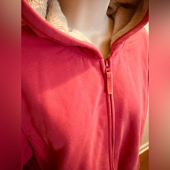 L.L. Bean zip up hoodie in Pink Size Large - Picture 6 of 10